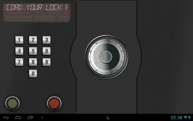 Combination Lock (Lock Screen) android App screenshot 9